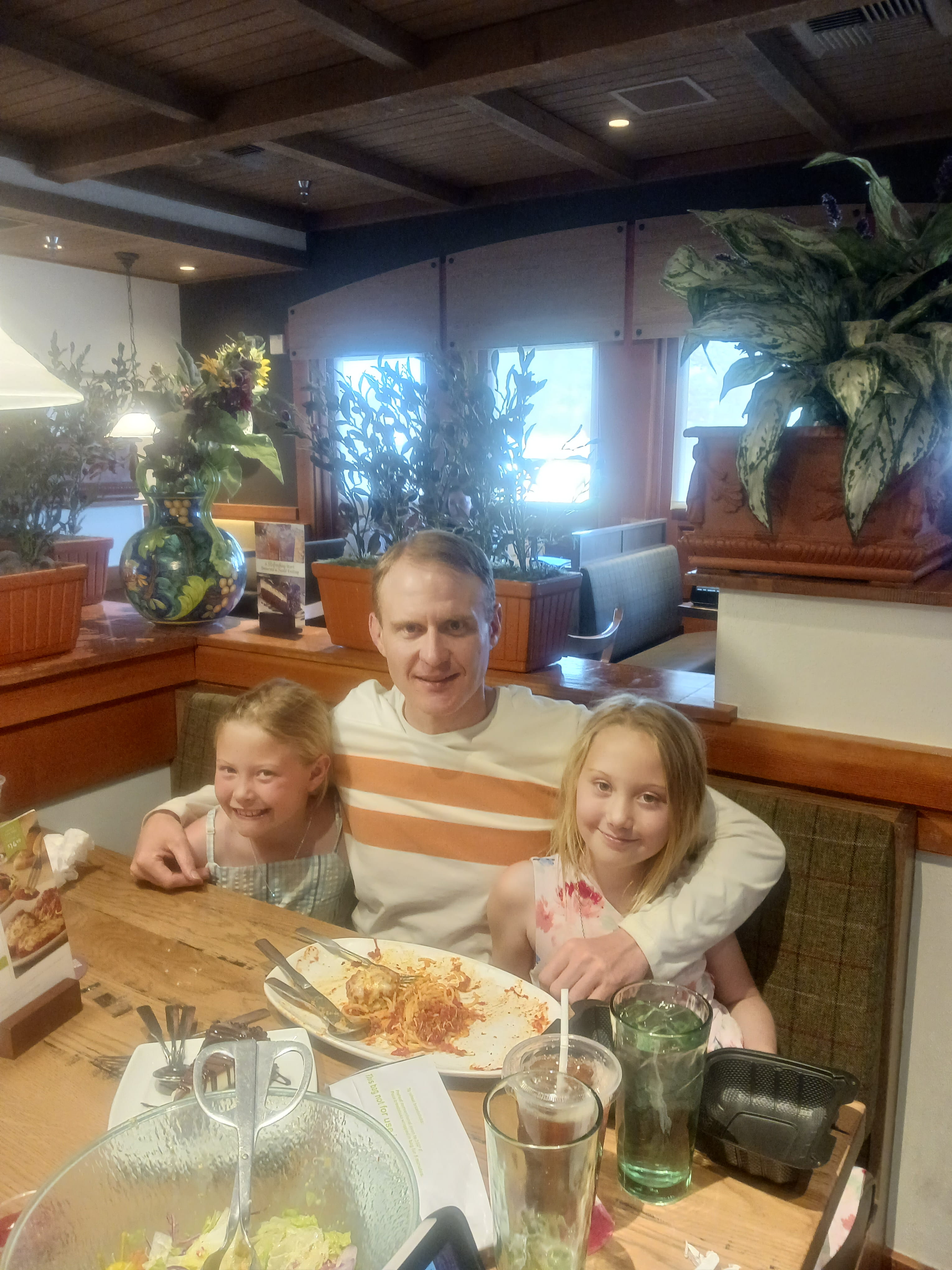 James with Emily and Nicole